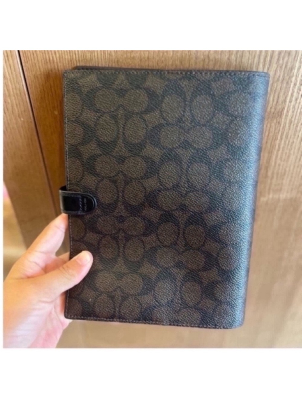 Coach Notebook In Signature Canvas - Picture 2 of 7